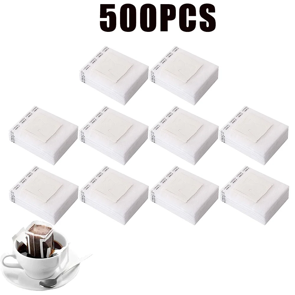 

Одноразовые бумажные фильтры для кофе с ручкой, 50-500 шт.