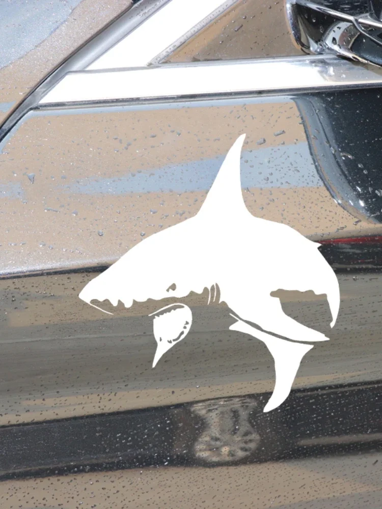 Крутые злые акулы Виниловая наклейка украшение для кузова автомобиля