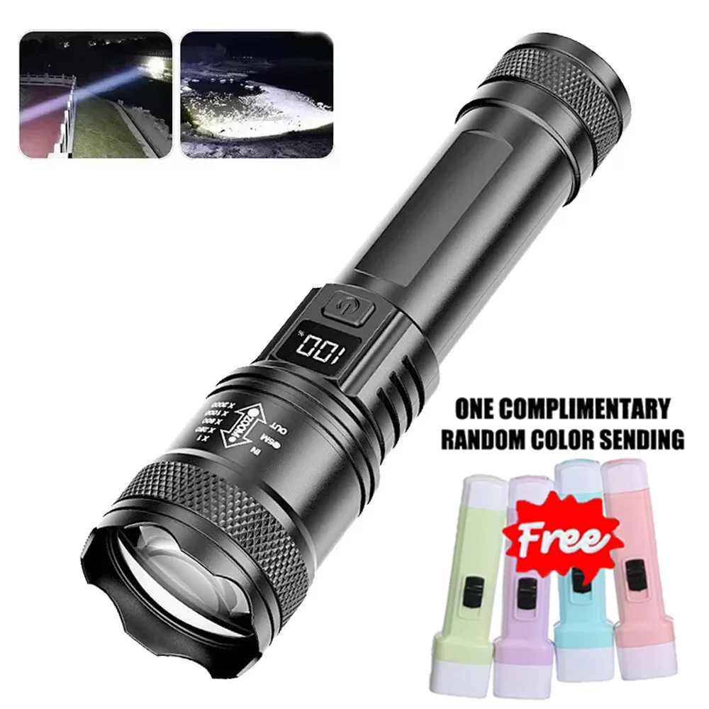 

LONGRIVER Фонарик USB с зумом