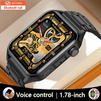 2022 new amoled smart watch men 1 78 inch hd always on display dial custom answer call watches women ip68 waterproof smartwatch