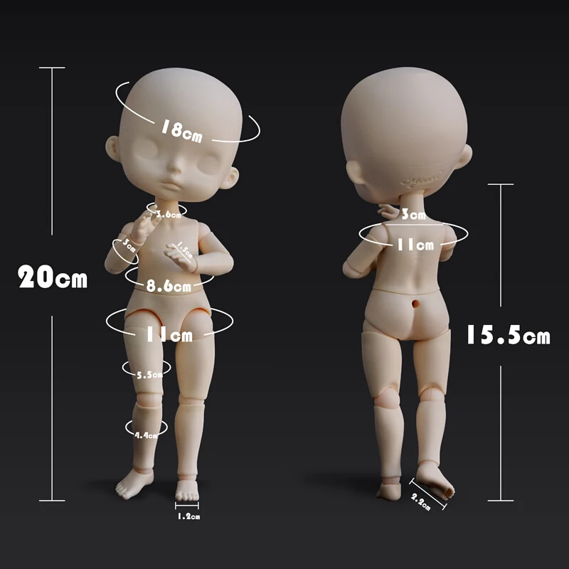 Фото Youpin Monster savage baby joint voxel SD кукла подлинный мяч шарнирная резиновая девушка принцесса подарок DIY в наличии подарок №4
