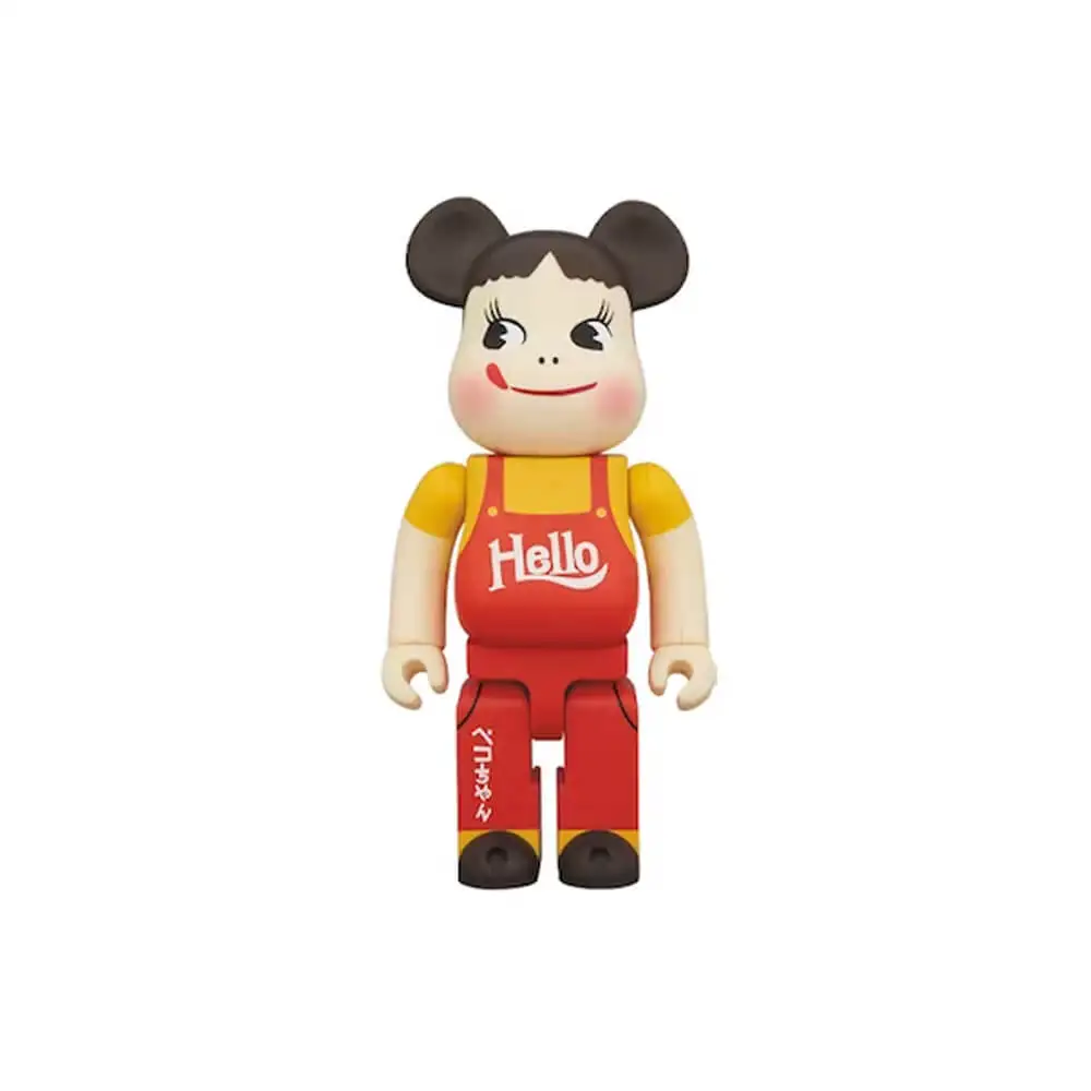 

Bearbrick Candy Vintage HELLO 400% 28cm Trendy Figure
