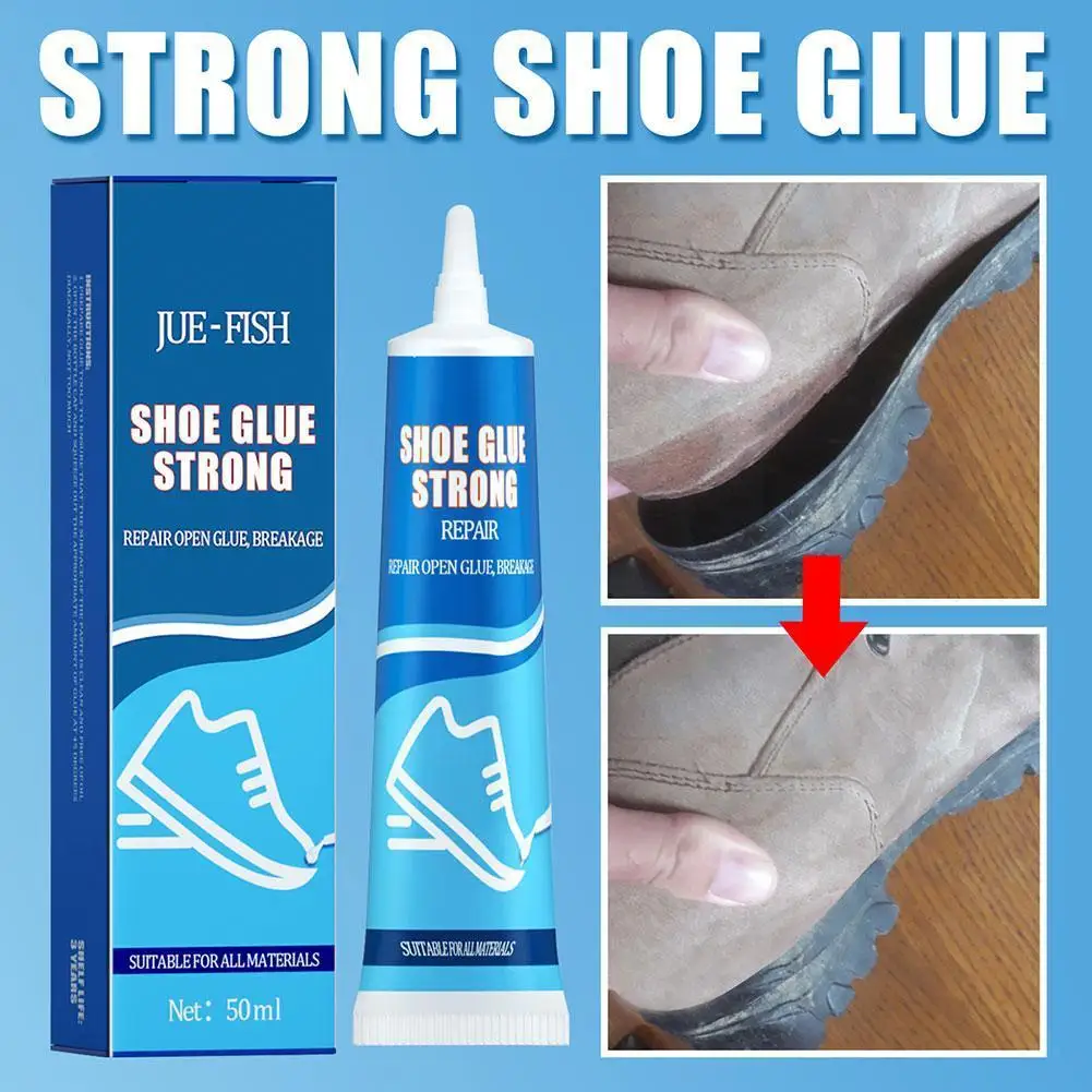 

Super Glue Strong Strong Shoe Glue Sports Shoes Multi-purpose Shoes Shoes Adhesive Sole Repair Waterproof 50ml Glue T3n4
