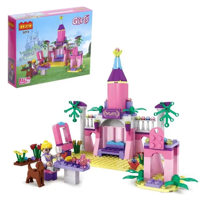 Конструктор Девчонки: отдых на природе 178 деталей COGO |