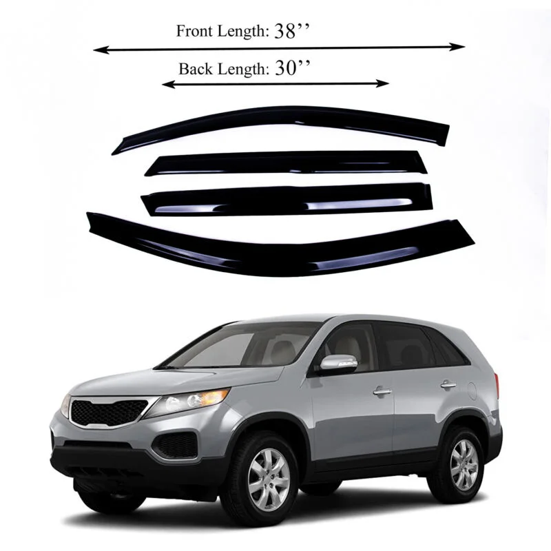 

Fits for KIA Sorento 2010-2014 Side Window Vent Visor Sun Rain Deflector Guard