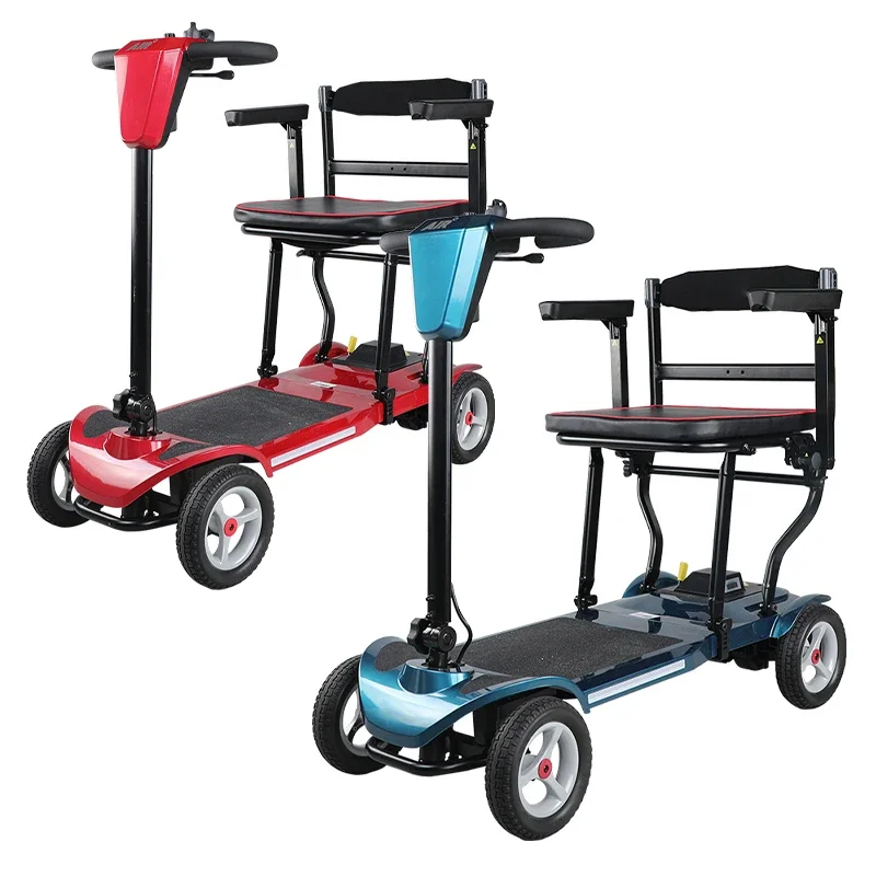 Суперлегкий магниевый складной мобильный скутер Электрический для пожилых