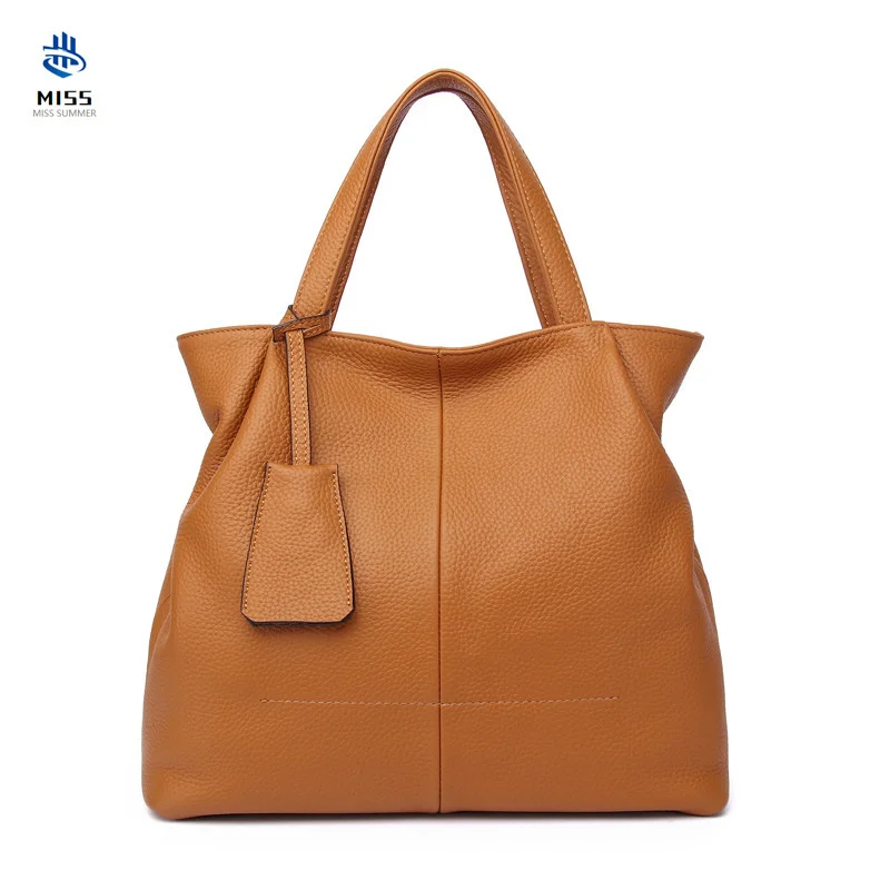 2021 new luxury ladies shoulder bag head layer cowhide large capacity ladies handbag leather ladies diagonal bag