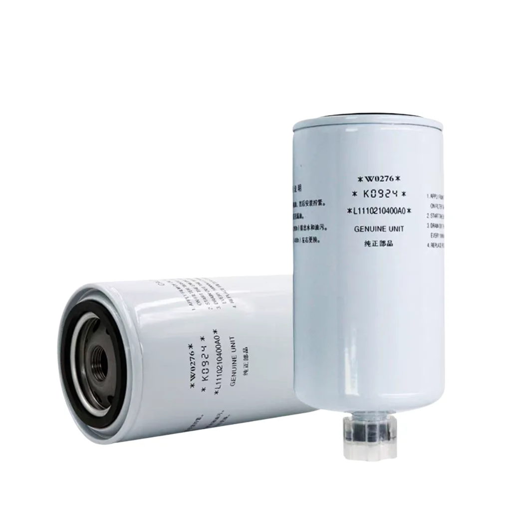 Фото Топливный фильтр-водоотделитель Foton Ouling CTS OumaKe S1 S3 2.8 (L1110210400A0, W0276) и топливный фильтр (L1110210401A0) №5