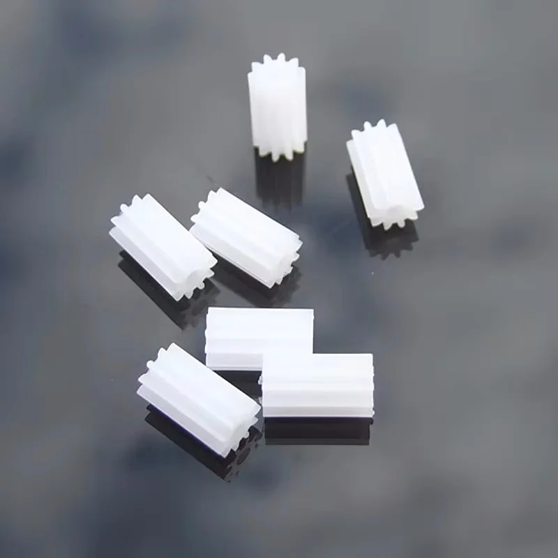 10 шт./лот 0 5 м т 2 мм оранжевый/белый шпиндель прямая шестерня диаметр модуля 102A