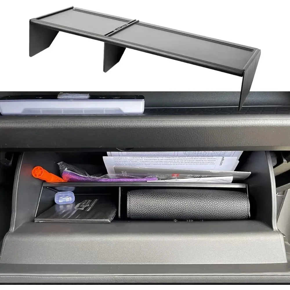 

Для RAV4 2024 2023 2022 2021 2020 2019, органайзер для перчаток, совместимая вставка, разделители для перчаточного отделения, аксессуары для салона автомобиля