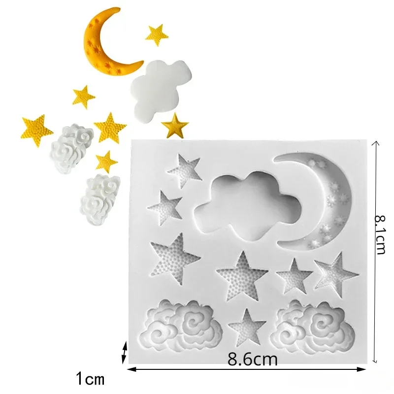 

Силиконовая форма для торта Luna Stars Clouds