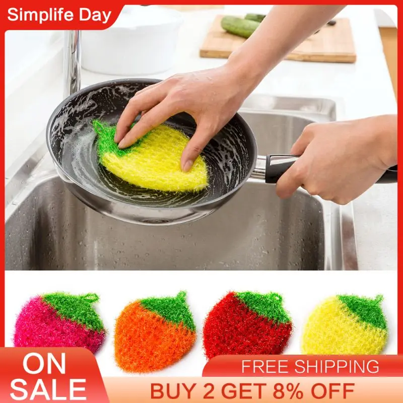 S Acrylic Polyester Silk Dish Cloth Cleaning Cloth Household Kitchen Cleaning Cloths