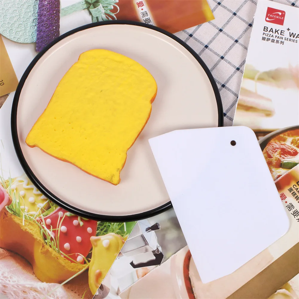 Скребок для крема торта 18 шт./компл. инструменты выпечки пластиковый нож теста