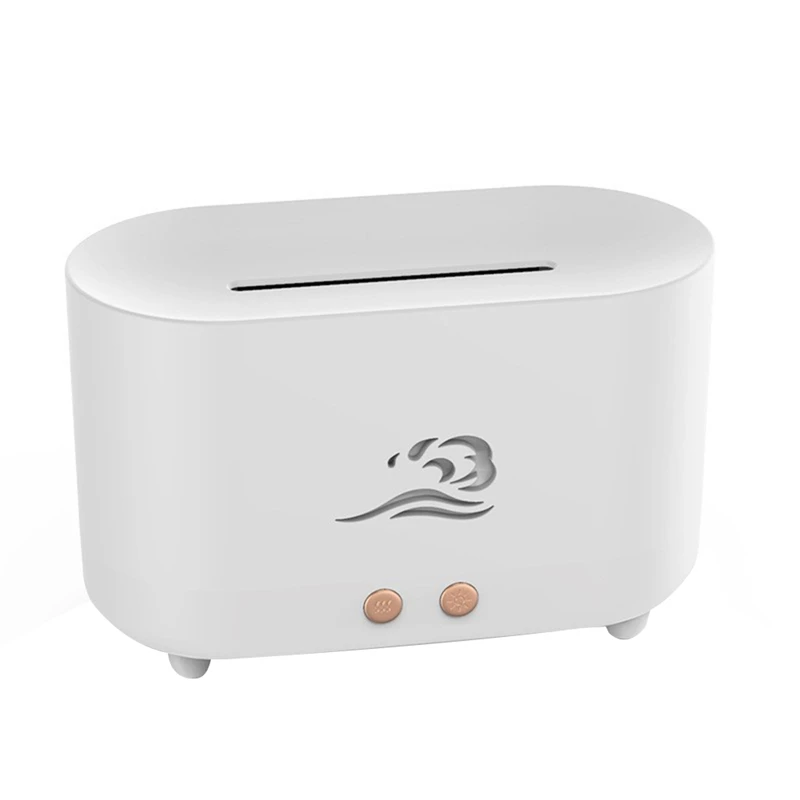 

USB Aromatherapy Atomization Simulation Colorful Flame Humidifier Suitable For Bedroom Living Atmosphere Lamp