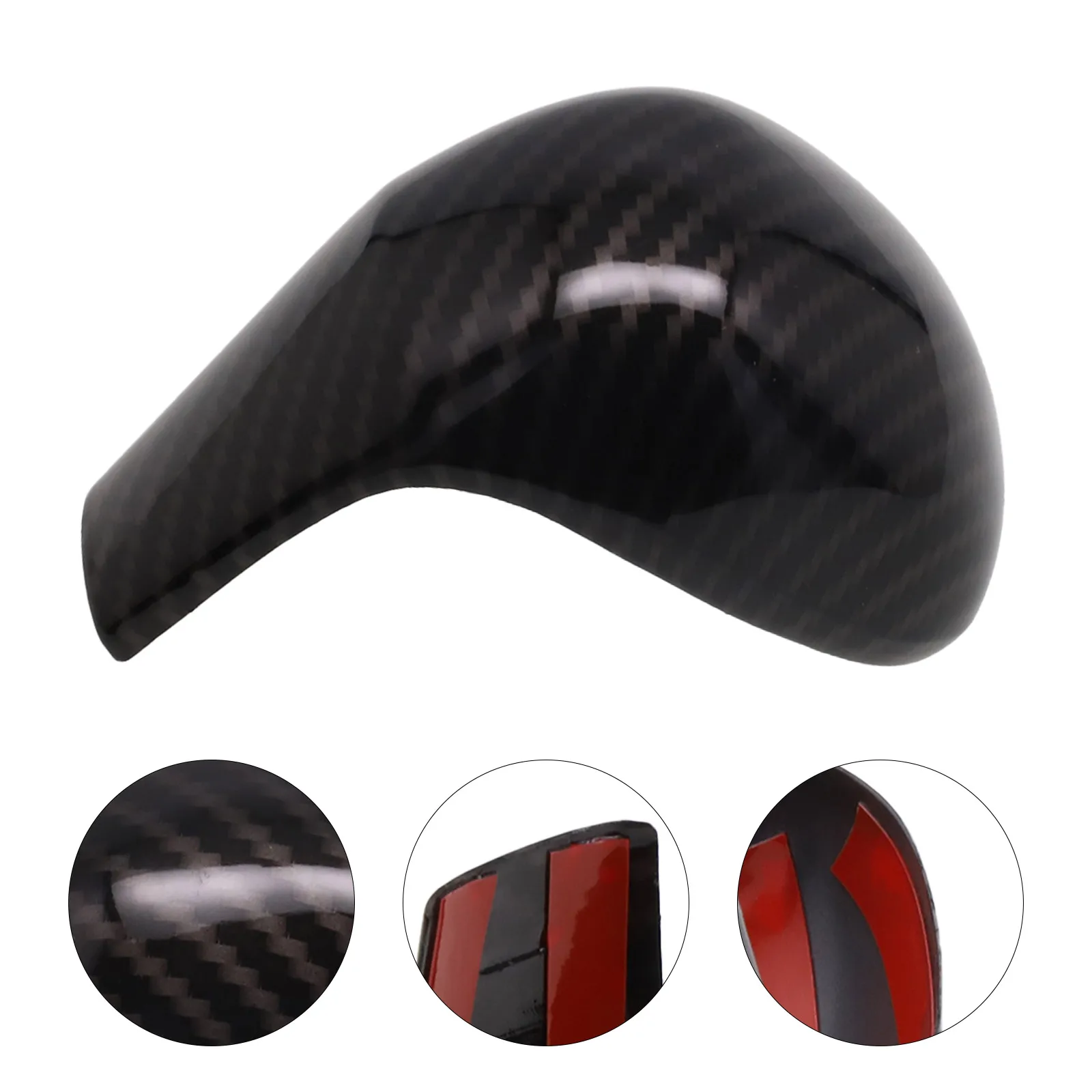 

For Tacoma 2016-2020 ABS Car Carbon Fiber Gear Shift Knob Cover Trim Protector Interior Accessories