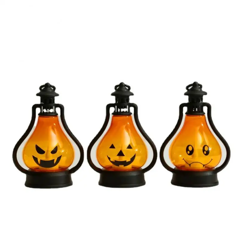 

Exquisite Pumpkin Lamp Interesting Warm White Led Pony Lantern Creative 1pcs Witch Lamp Holiday Decoration Skull Led Lamp