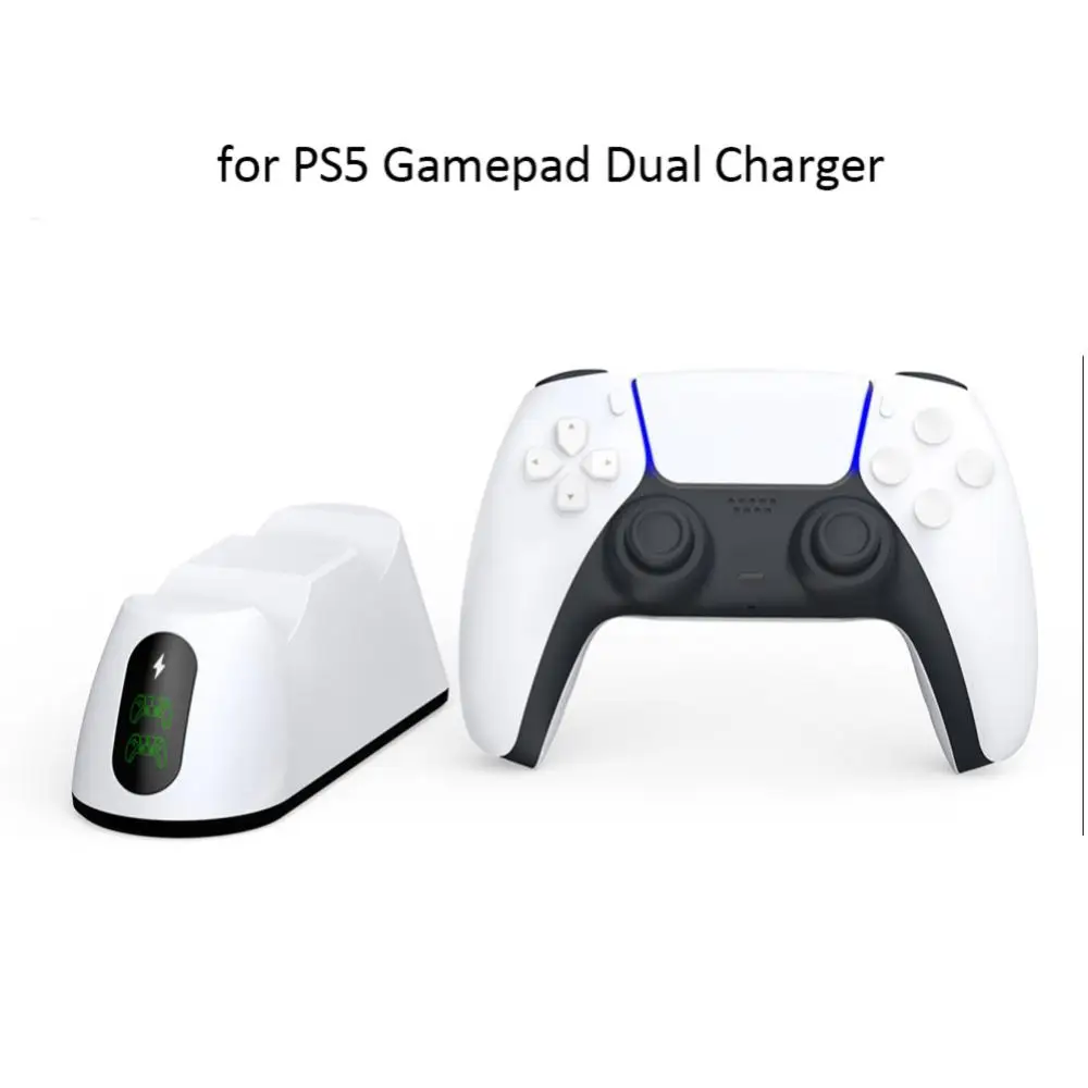 

Abs Type-c Wireless Handle Contact Type Charger 5.3v/3a Charging Stand Handle With Led Indicator Game Controller Charger White