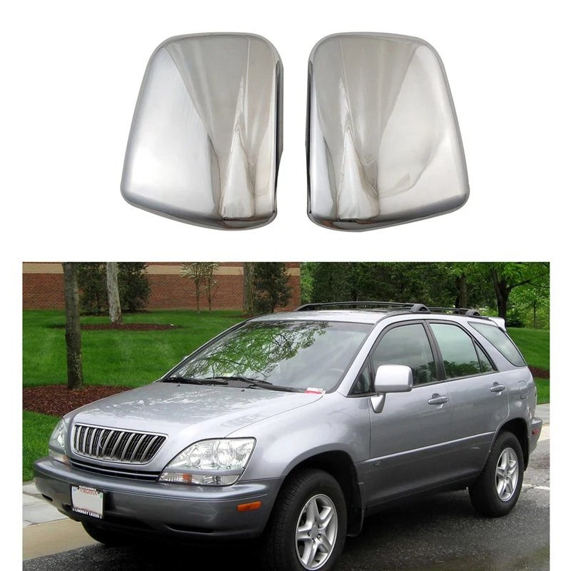 

Rearview Side Glass Mirror Cover Trim Rear Mirror Covers Shell Rearview Mirror Covers For Lexus XU110 RX300 1998-2003