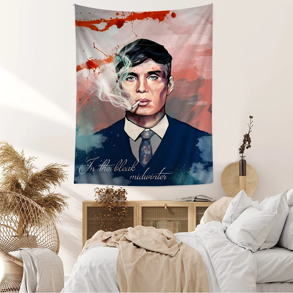 P-Peaky B-Blinders Подвесной богемный гобелен Таро Хиппи Настенные коврики Общежитие