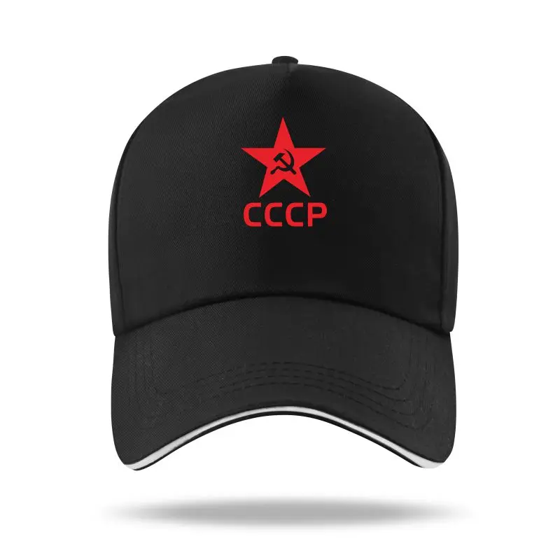 Бывшая советская шляпа CCCP с серпом утенком и языком летняя русская унисекс