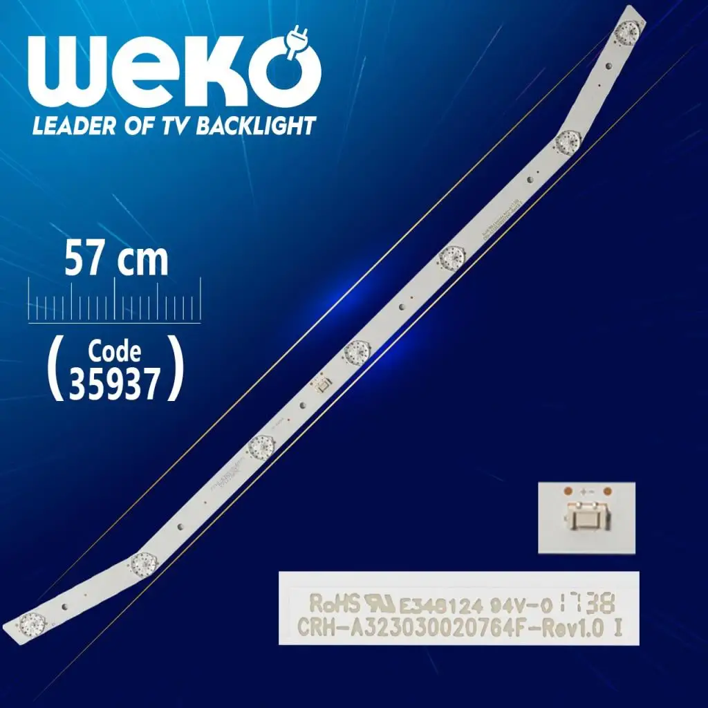 CRH-A323030020764F-REV1.0 I 7 LED 57 CM изогнутая модель