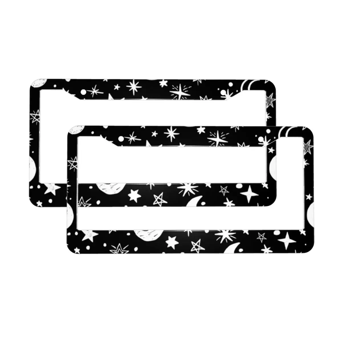 

Universal Aluminum Alloy US Car License Plate Frame Cover Auto Accessory Waterproof Number Plate Holder Car plate frame
