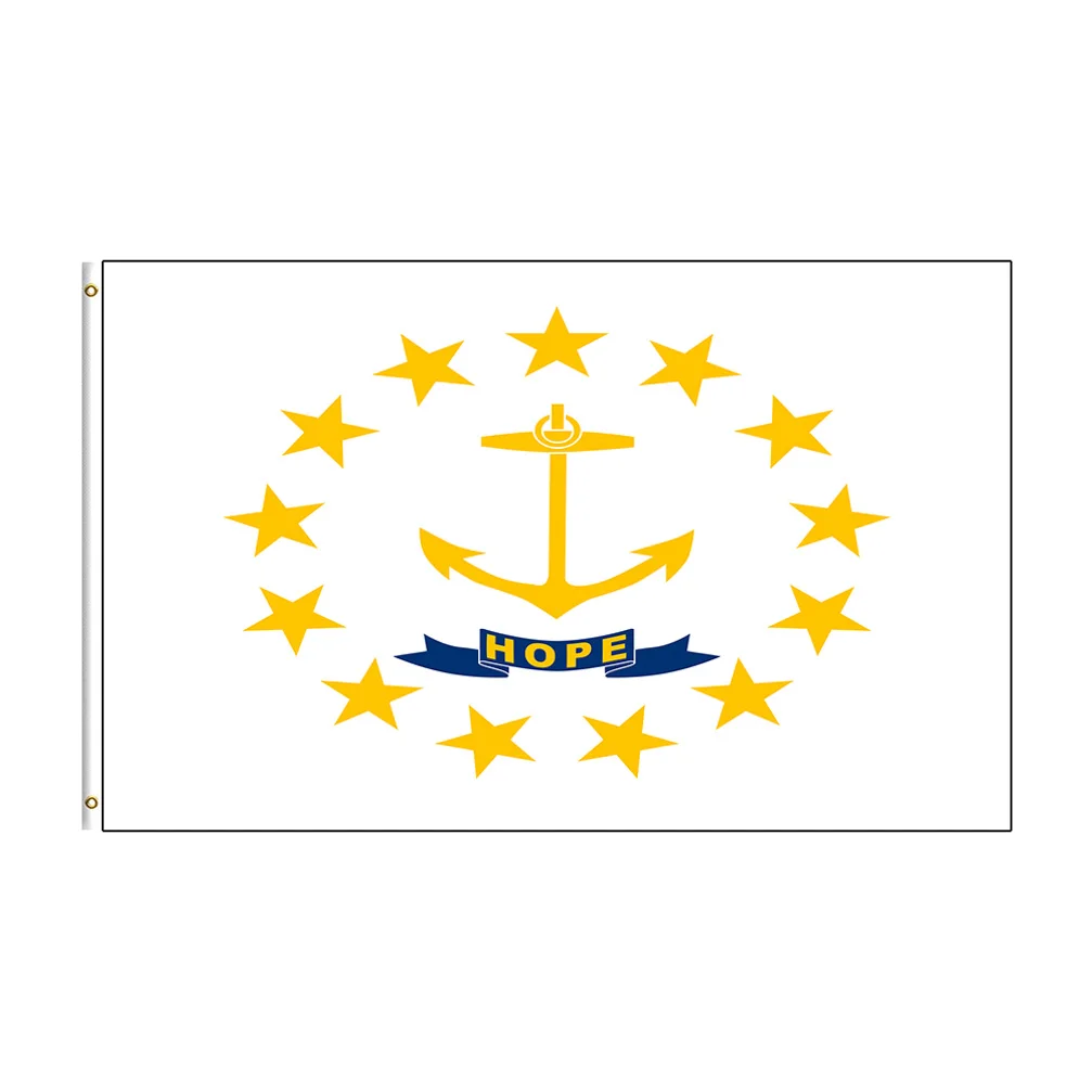 

3x5 Ft Rhode Island Flag Polyester Digital Printed USA State Banner