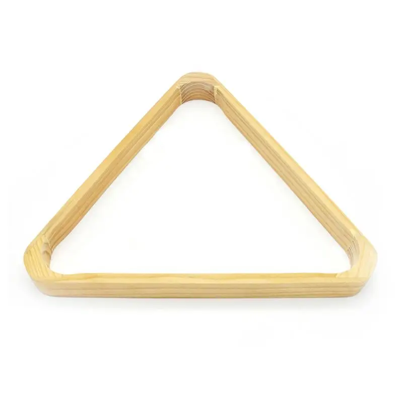 

Billiard Triangle Rack Wooden Pool Balls 8-Ball Triangle Rack Wood Durable Pool Table Tripod Billiard Balls Accessories