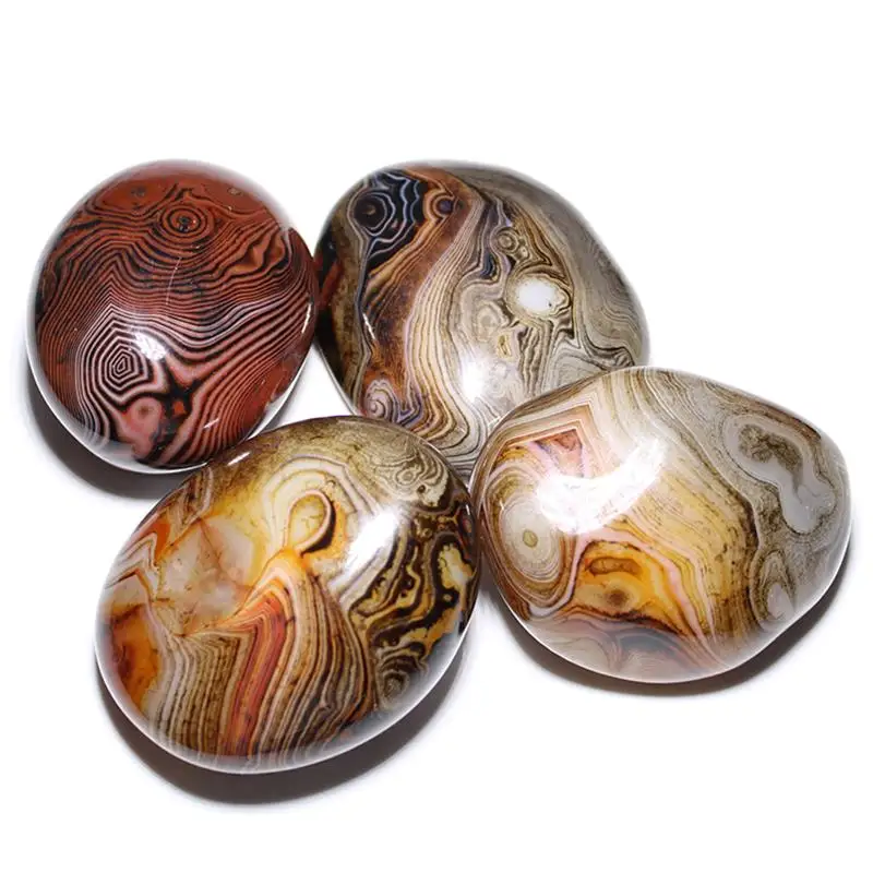 

Высокополированная натуральная кристаллическая ладонь Sardonyx