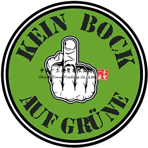 

Наклейка «No Bock On Green Gretl Greta», забавная наклейка на будущий климат