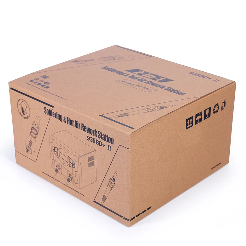 Паяльная станция 938BD+ II с возможностью горячего воздуха и режимом сна ° Ф / C