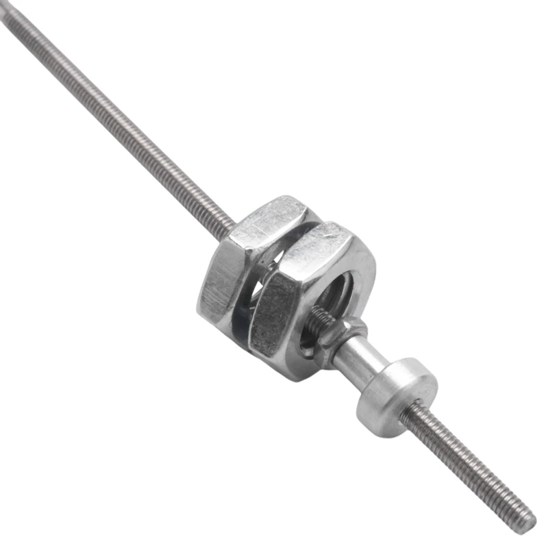 

6X Motorcycle Hydraulic Clutch Master Cylinder Rod Brake Pump M10X1.25Mm Aluminum Black