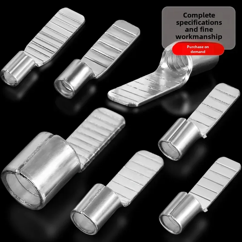 C45 Клеммная колодка с открытым проводом фиолетовая медная сварочная