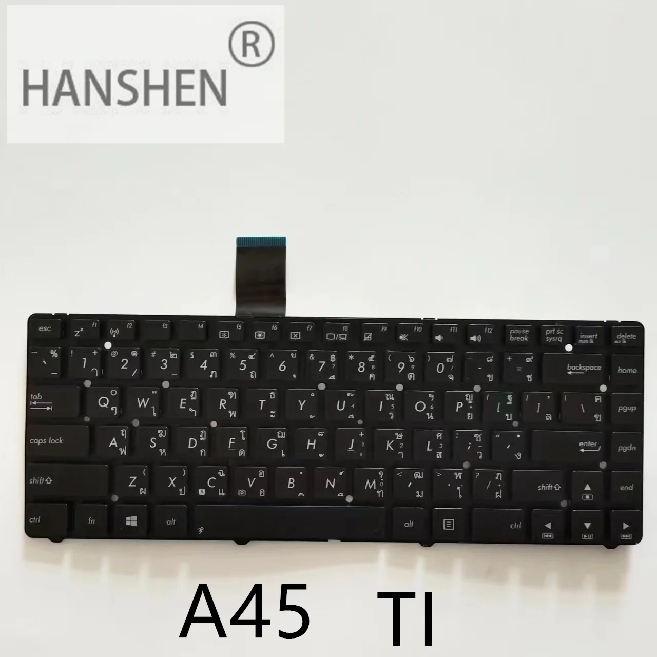 

HANSHEN US AR TI Клавиатура для ноутбука Asus 400V R400 A45VD A45VM A85V A45V A45 K45V A85 A85V R400 K45VD R400VD Black Teclado NE