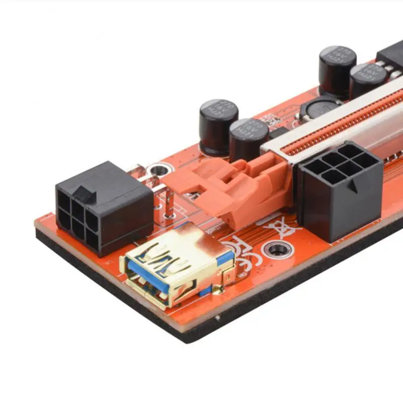Подъемник для майнинга биткоинов 1-6 шт. фрикционный подъемник 010 PCI Express X16