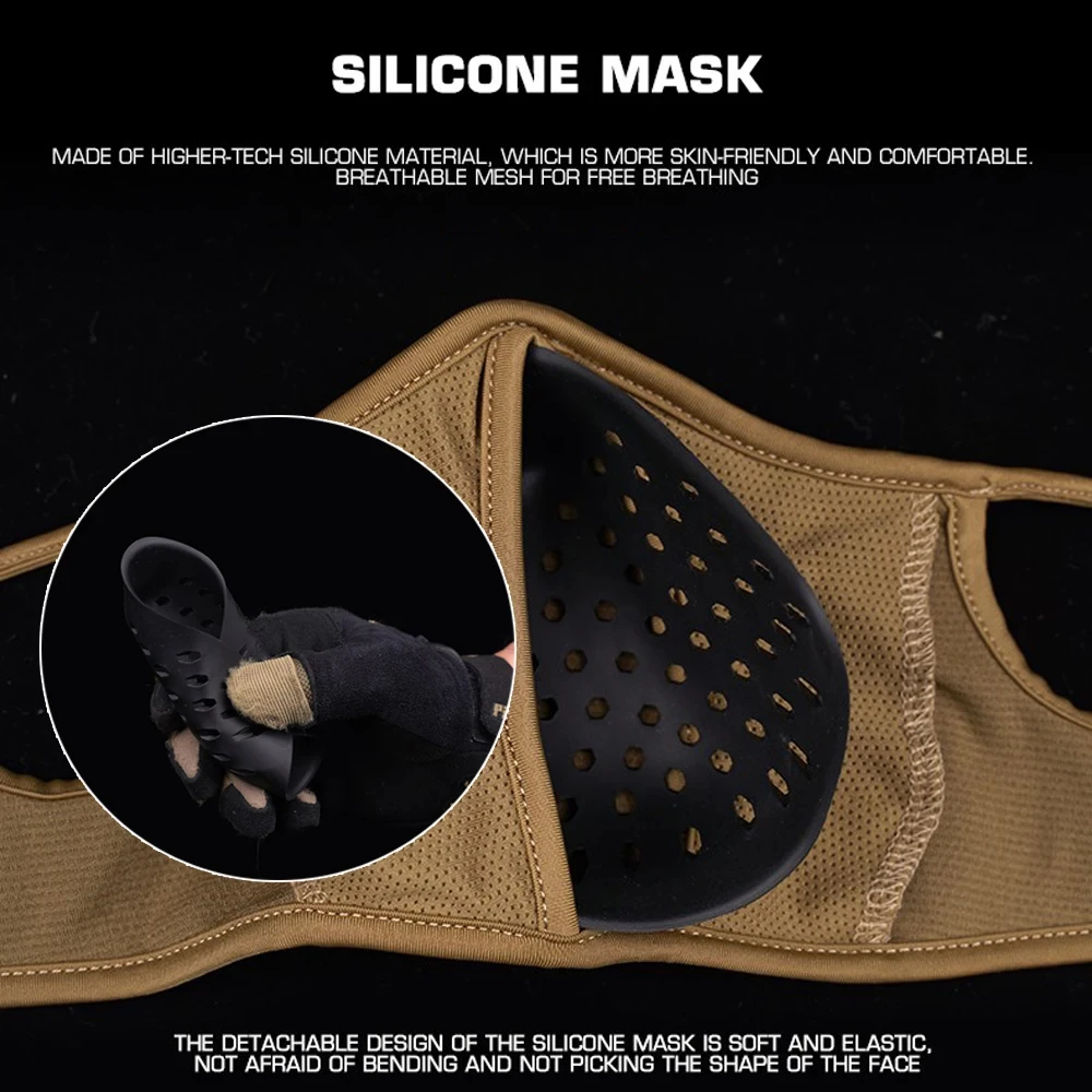 Тактическая Маска полумаска-Балаклава для CS армейская Военная охотничья уличная