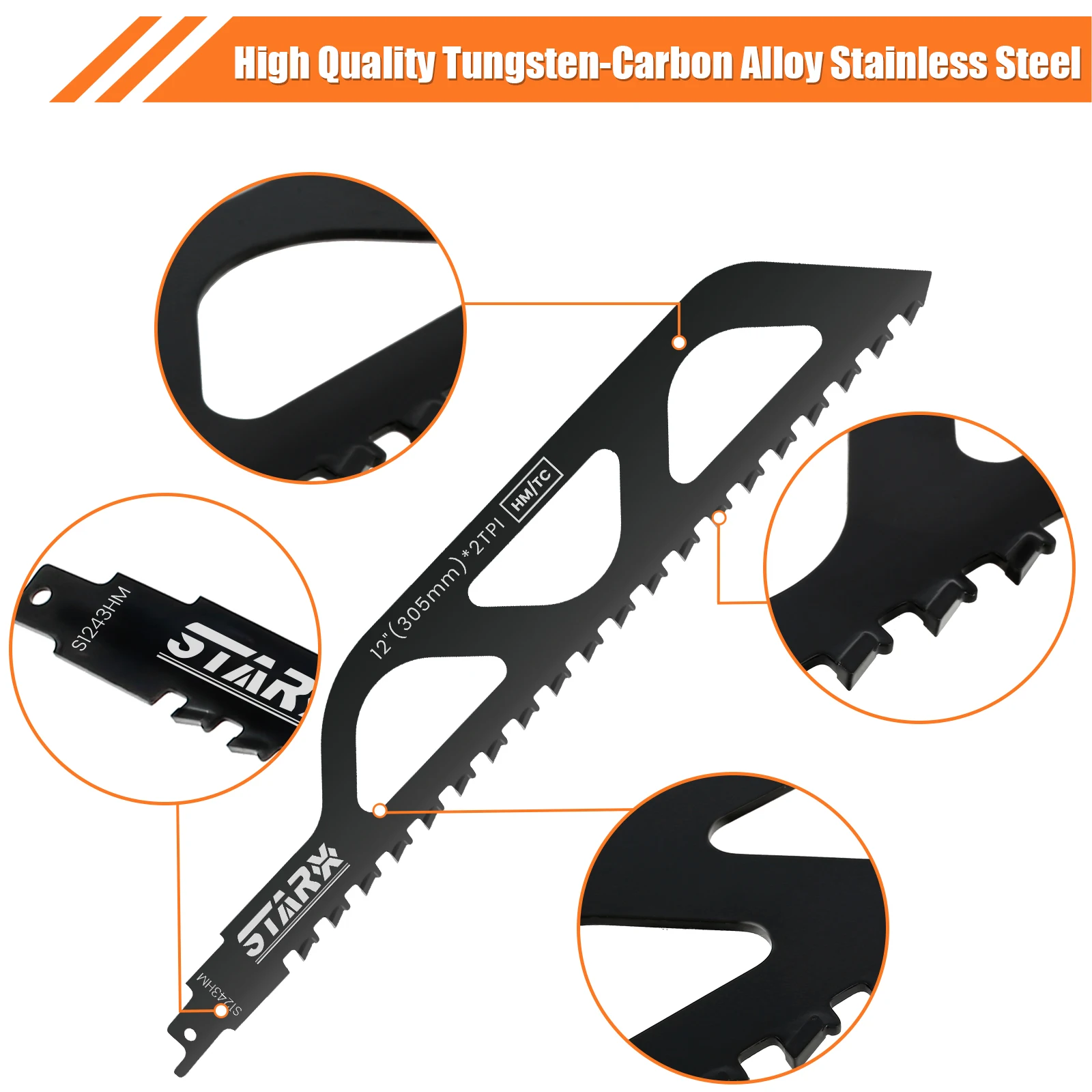 Твердосплавное стальное полотно 9 45/12 дюймов для команды ремонта ленточной пилы