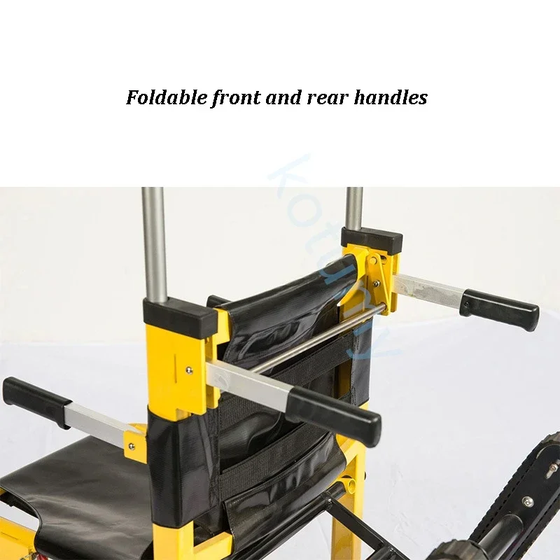 Шезлонг dɾscalade Manuelle Pliable d'Urgence Fauteuil Roulant en Alliage d'Алюминий Haut et Bas Machine