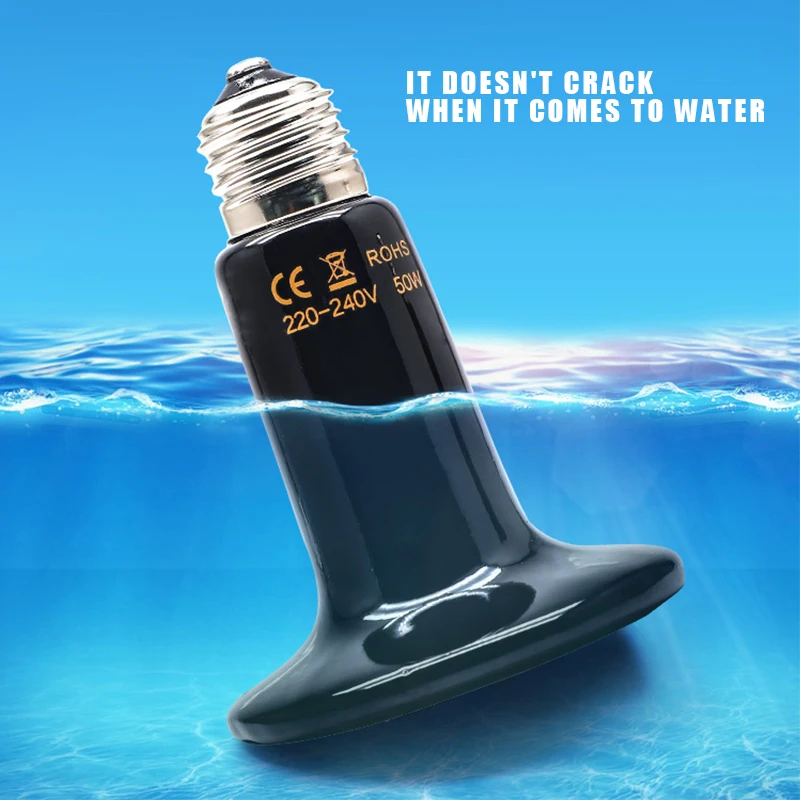 Керамическая лампа для обогрева животных 25/50/75/100/150/200 Вт |