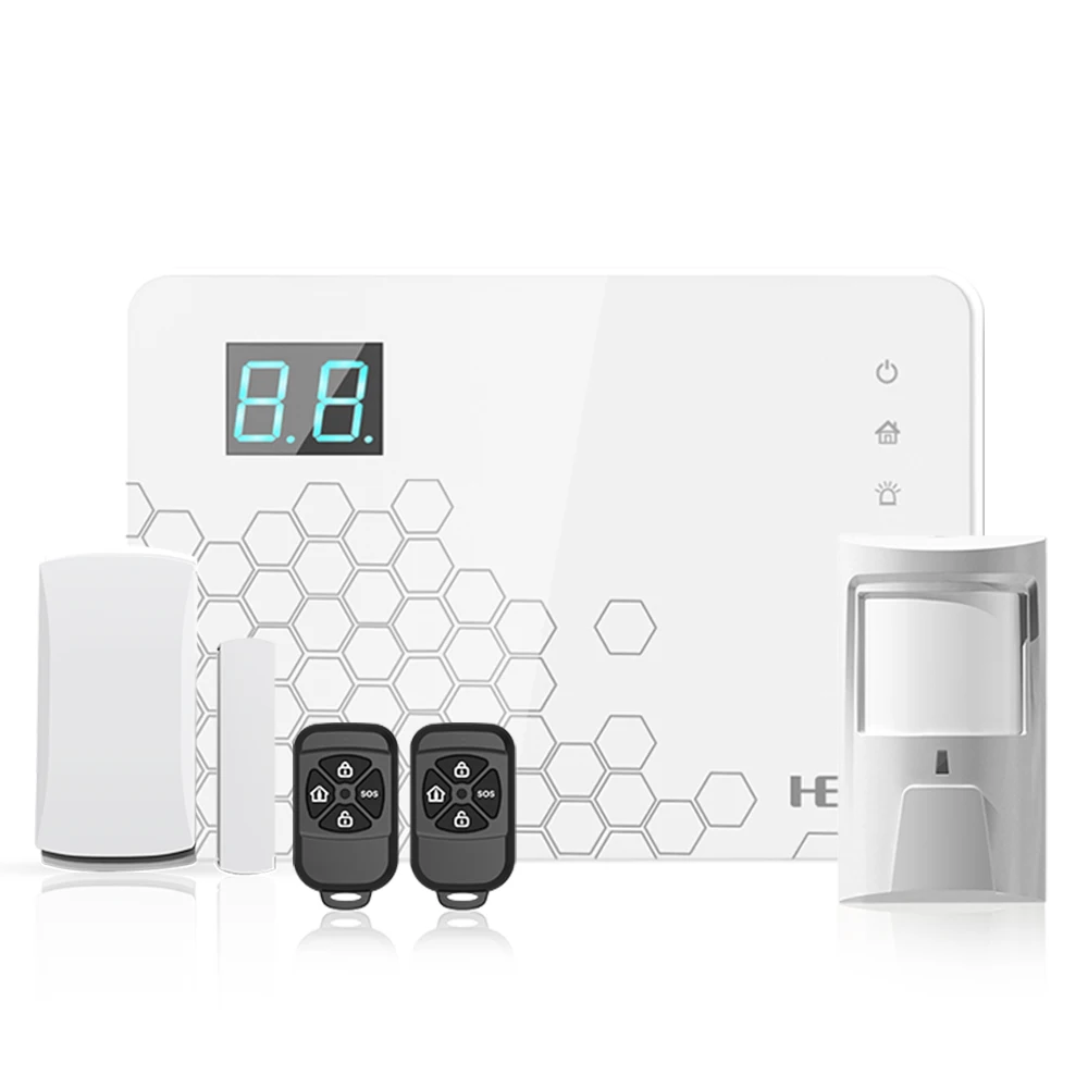 security App GSM/GPRS Wireless Home Security System with WIFI IP Camera