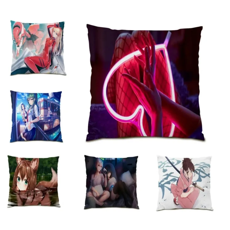 Подушка в стиле аниме