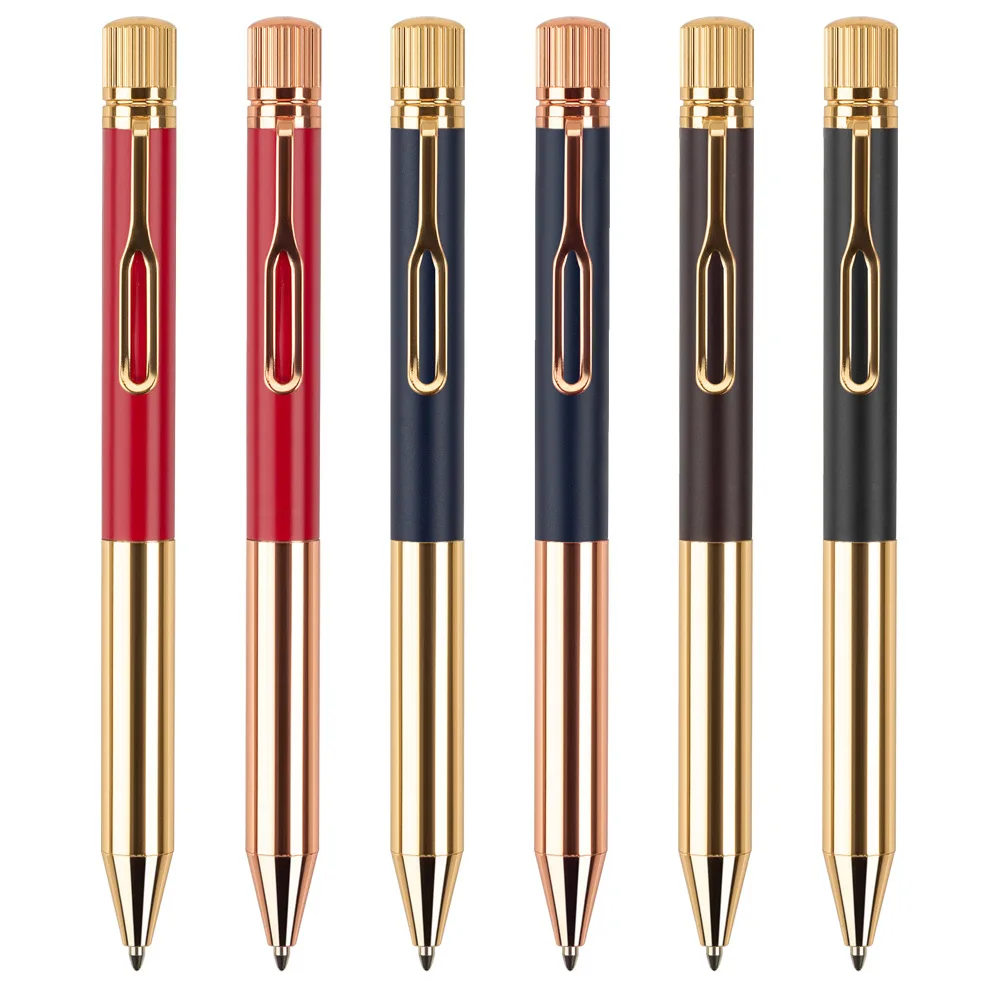 

High Quality Business Iridium Nib Metal Ballpoint Pen Nice Office Stationery Supplies School Teacher Gift Calligraphy Writing