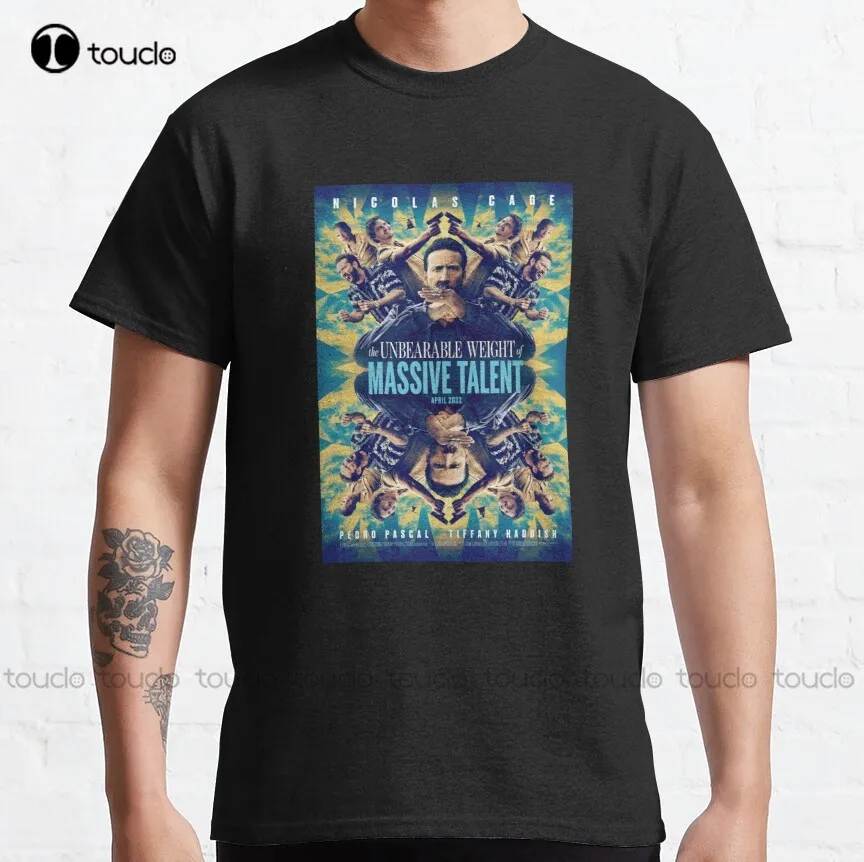 

The Unbearable Weight Of Massive Talent Classic T-Shirt Horror Shirt Custom Aldult Teen Unisex Digital Printing Tee Shirts Retro