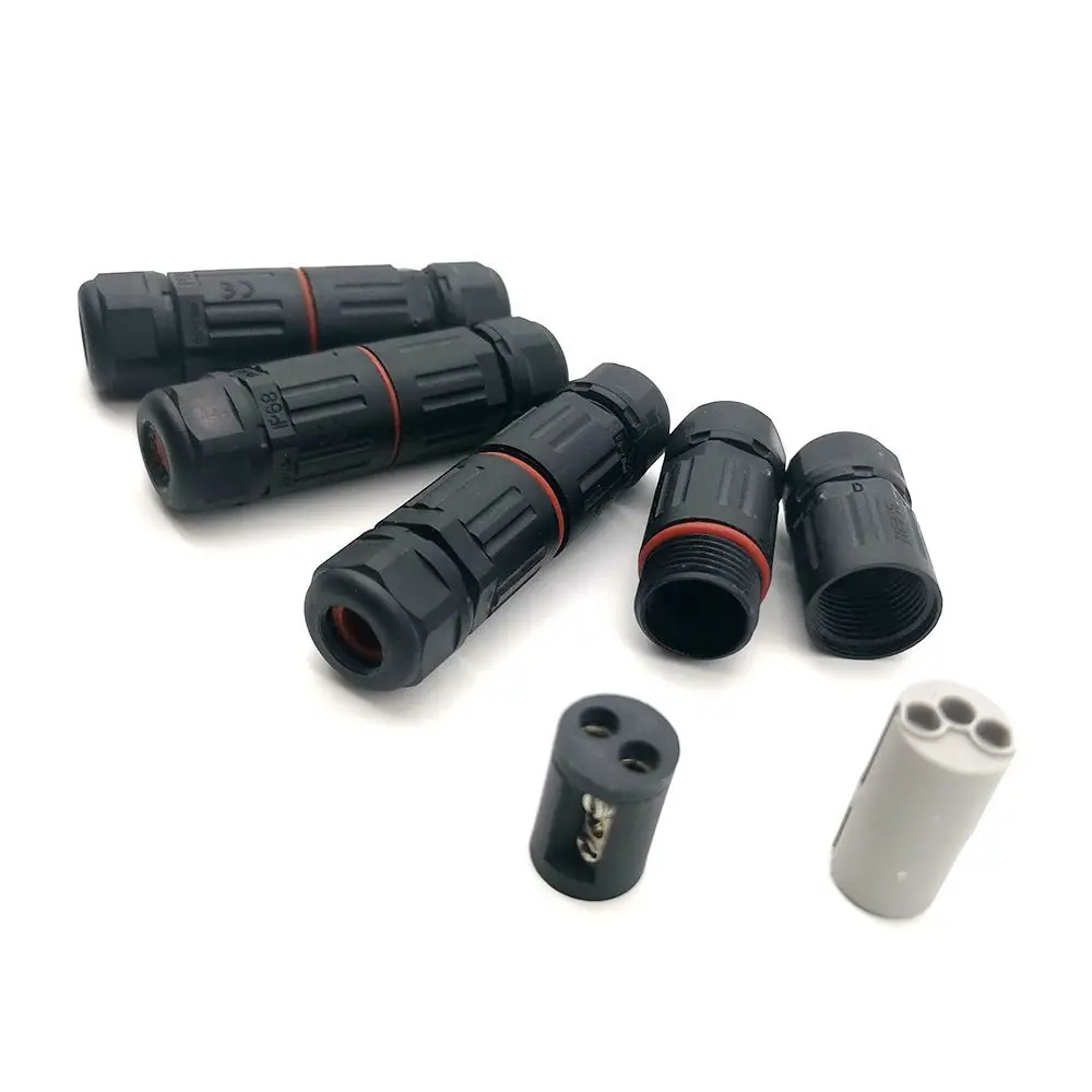 Клеммная колодка IP68 2/3 контактов разъем для подключения провода