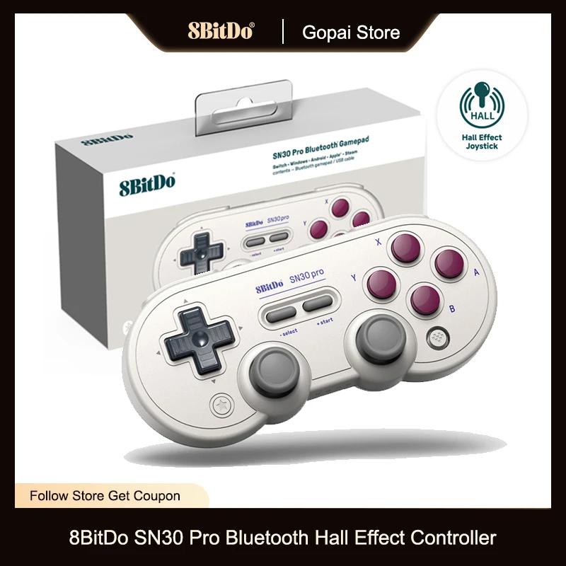 8BitDo SN30 Pro беспроводной Bluetooth-геймпад-контроллер для Windows Android macOS Nintendo Switch Steam с