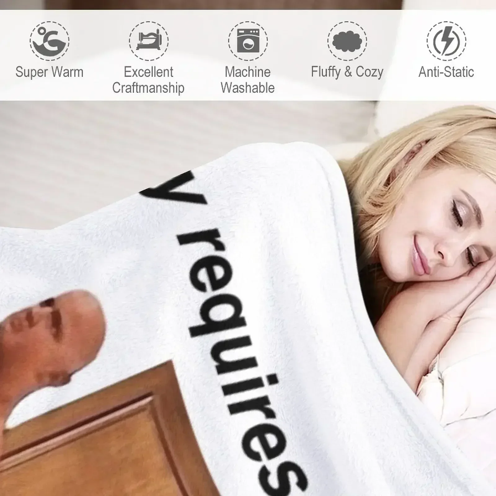 gibby requires insulin Плед Большой диван-кровать Декоративные пледы