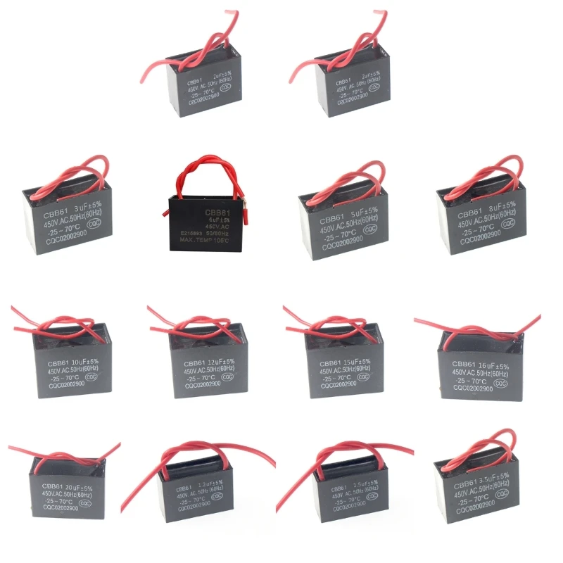 Start Capacitor Cbb61 1uf-20uf 517a