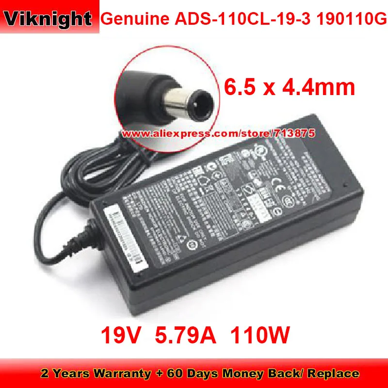 Genuine ADS-110CL-19-3 190110G AC Adapter 19V 5.79A for Lg 34U88c-p 34gn850 34UC98 34UM88-P 34UM95-C 34UM67 24BL650C-B 34UC89G-B