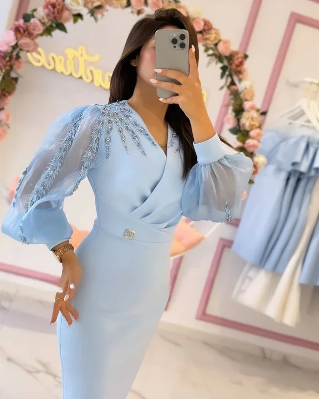 Новый дизайн платья для выпускного вечера с круглым вырезом Саудовская Аравия