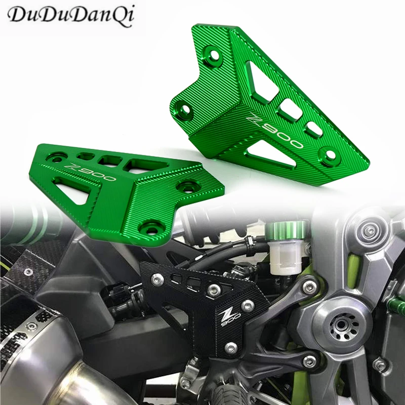 

For Kawasaki Z900 Z 900 2017 2018 CNC Aluminum Motorcycle Accessories Heel Protective Cover Guard Foot Peg Protector